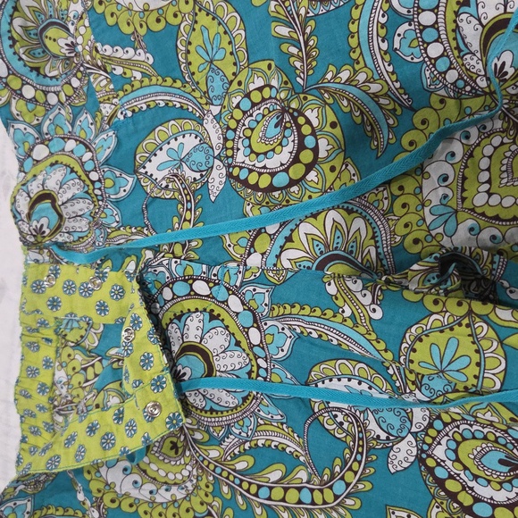 🦚Vera Bradley Adorable Cotton Pajama Pants In Very Good Condition. Size L💚💙 - Picture 7 of 12
